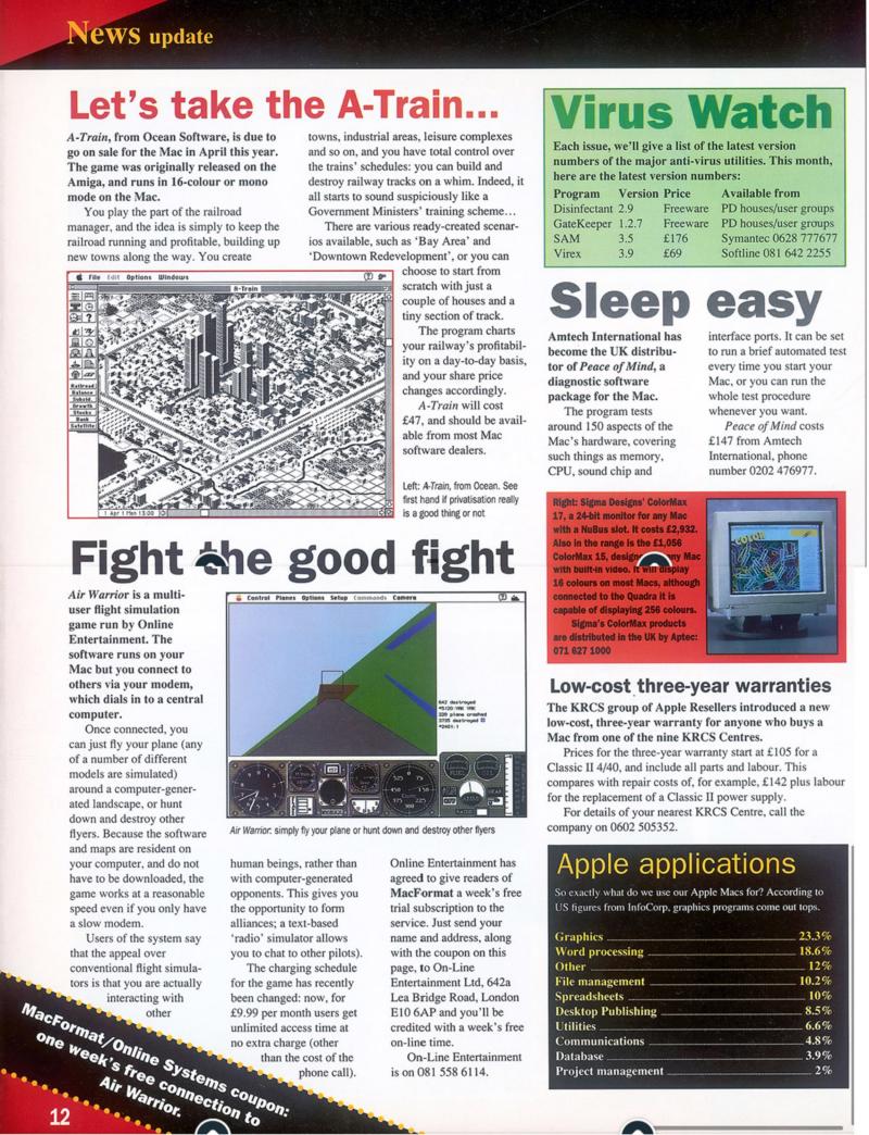 MacFormat 01 Apr. 93 1614x1200 Screengrab Patchwork — page 12