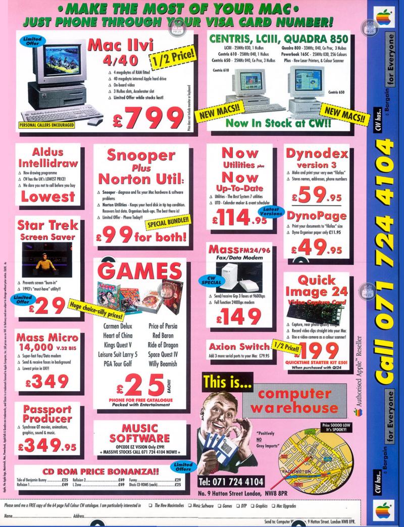 MacFormat 01 Apr. 93 1614x1200 Screengrab Patchwork — page 13
