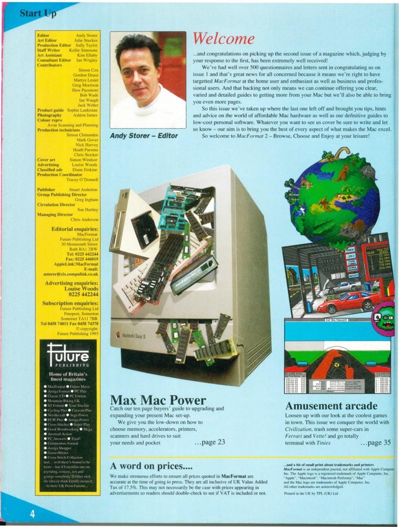 MacFormat 02 May 93 v2 — page 4