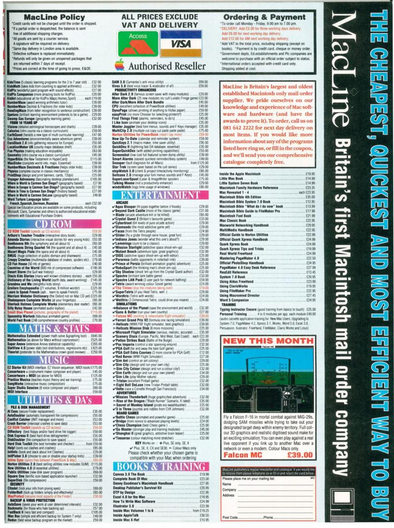 MacFormat 02 May 93 v2 — page 19