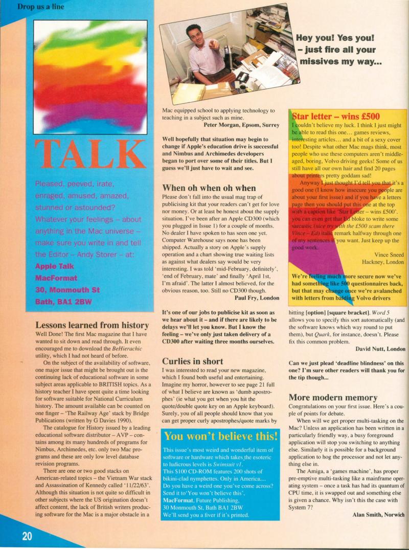 MacFormat 02 May Jun 93 1200x1614 v3 — page 20