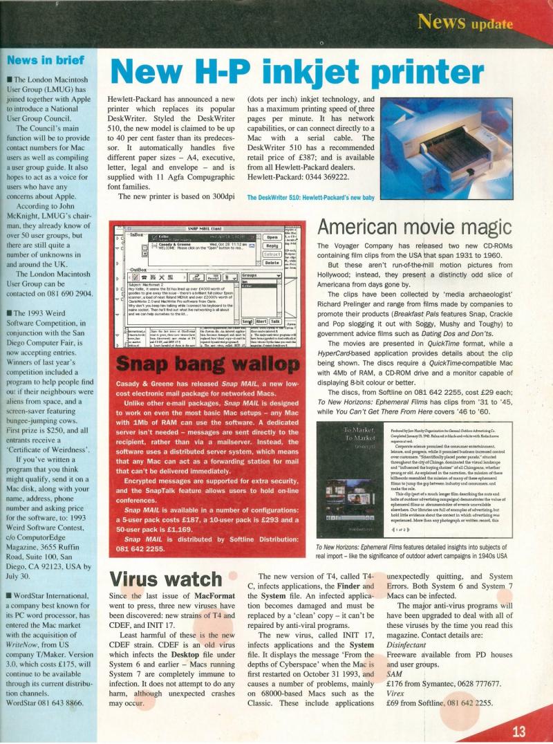 MacFormat 02 May Jun 93 2600x3497 — page 13