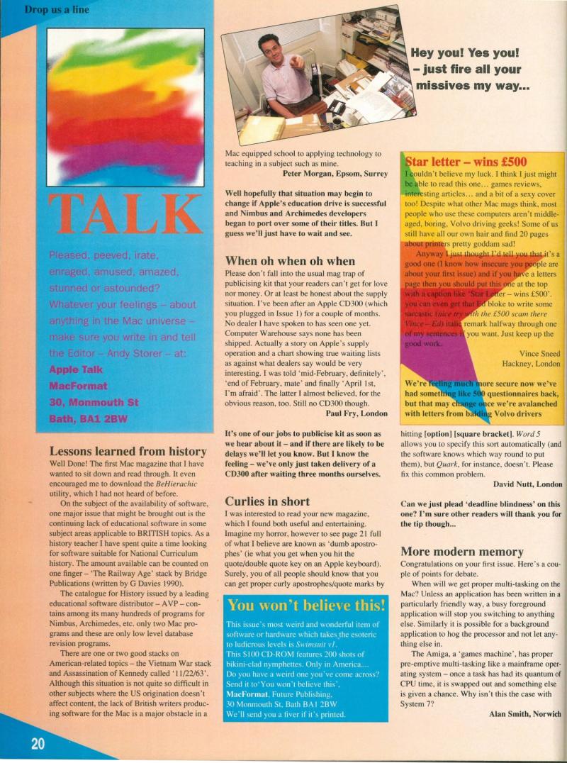 MacFormat 02 May Jun 93 2600x3497 — page 20