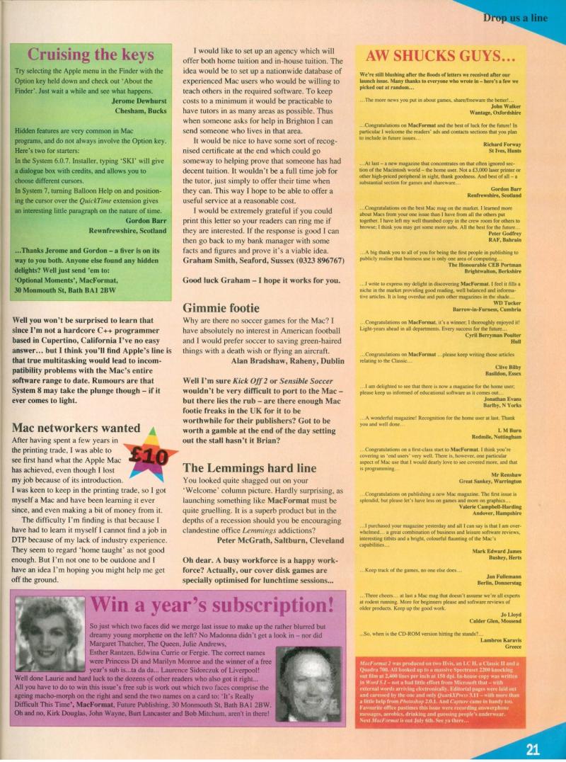 MacFormat 02 May Jun 93 2600x3497 — page 21