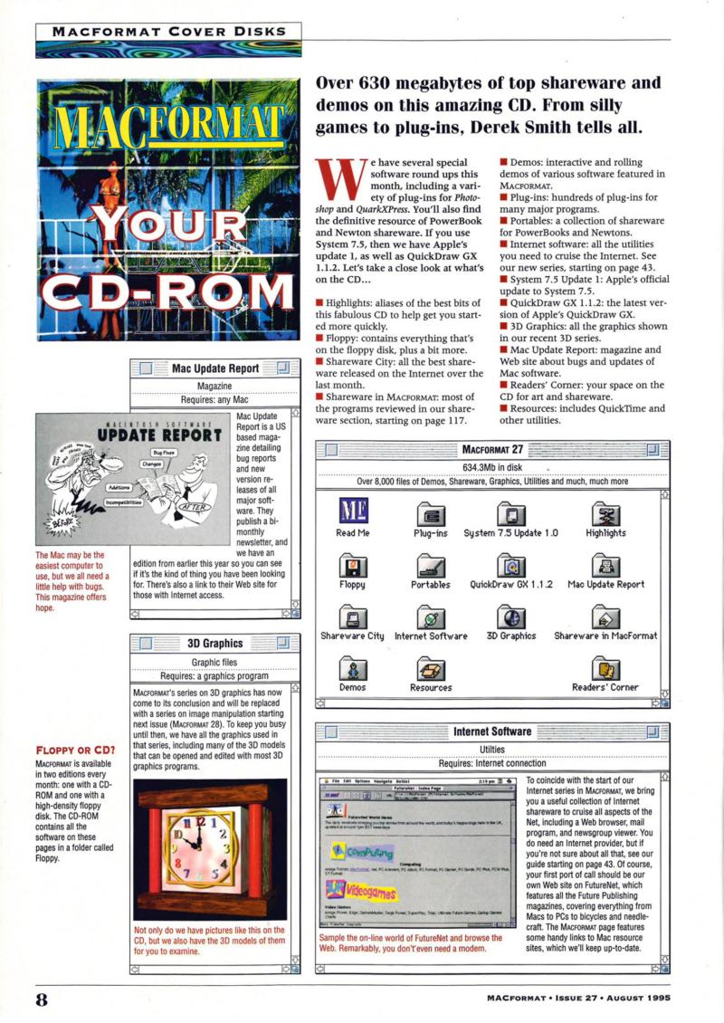 MacFormat 027 Aug. 95 — page 8