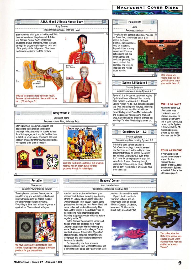 MacFormat 027 Aug. 95 — page 9