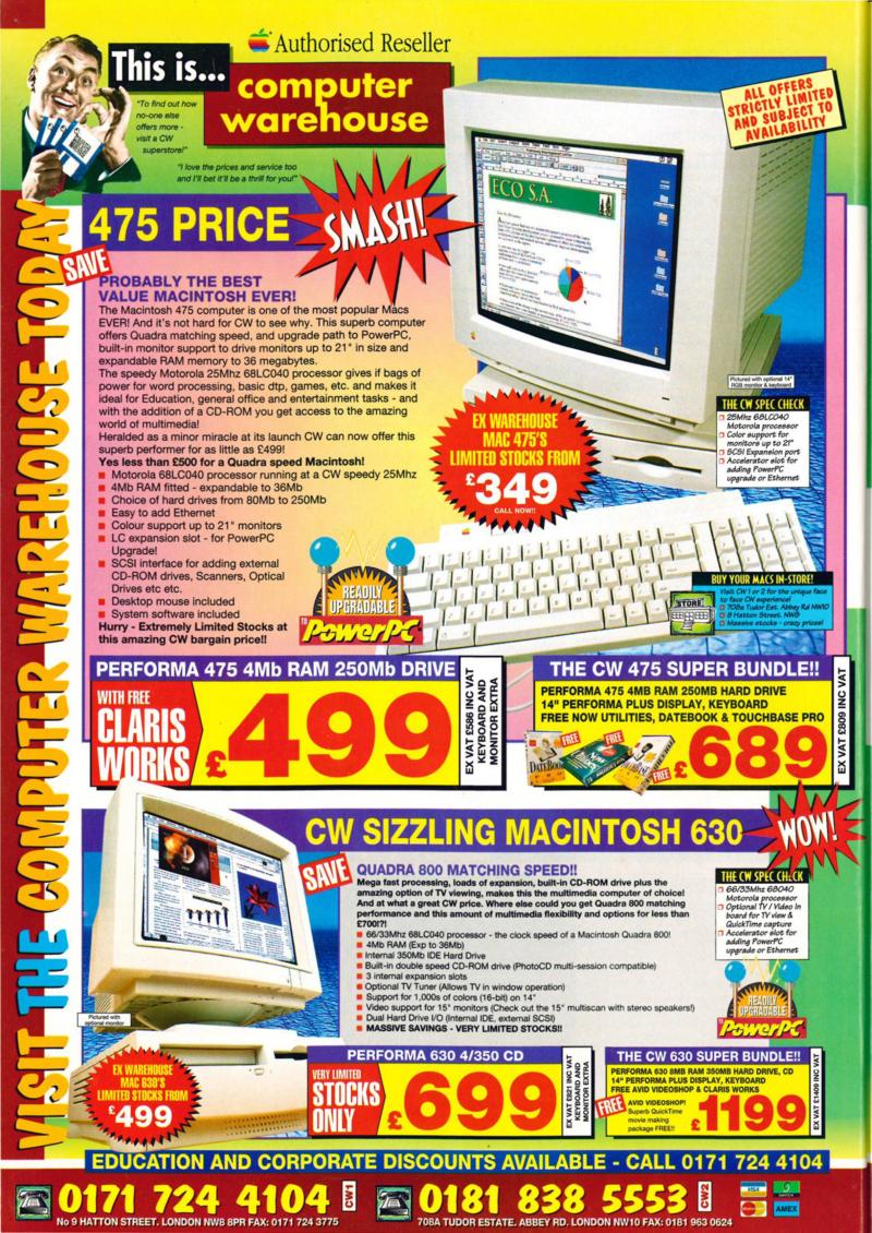 MacFormat 027 Aug. 95 — page 14
