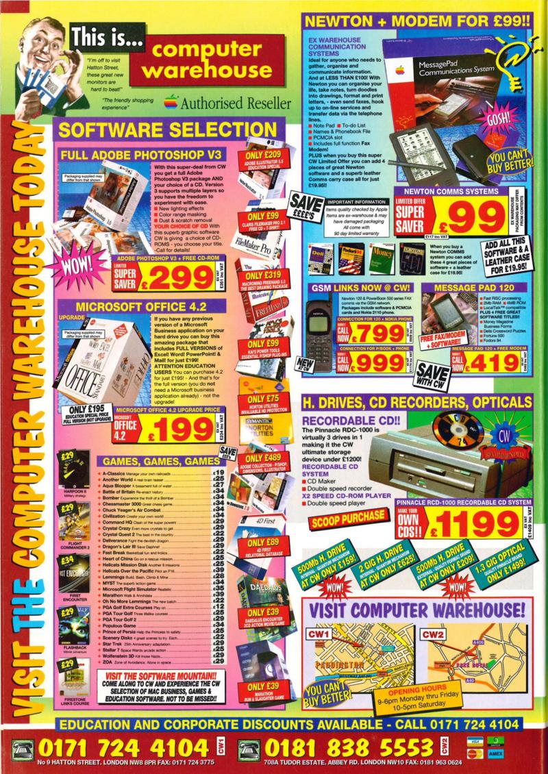 MacFormat 027 Aug. 95 — page 16