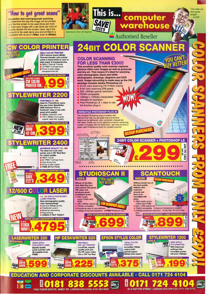 MacFormat 027 Aug. 95 — page 17