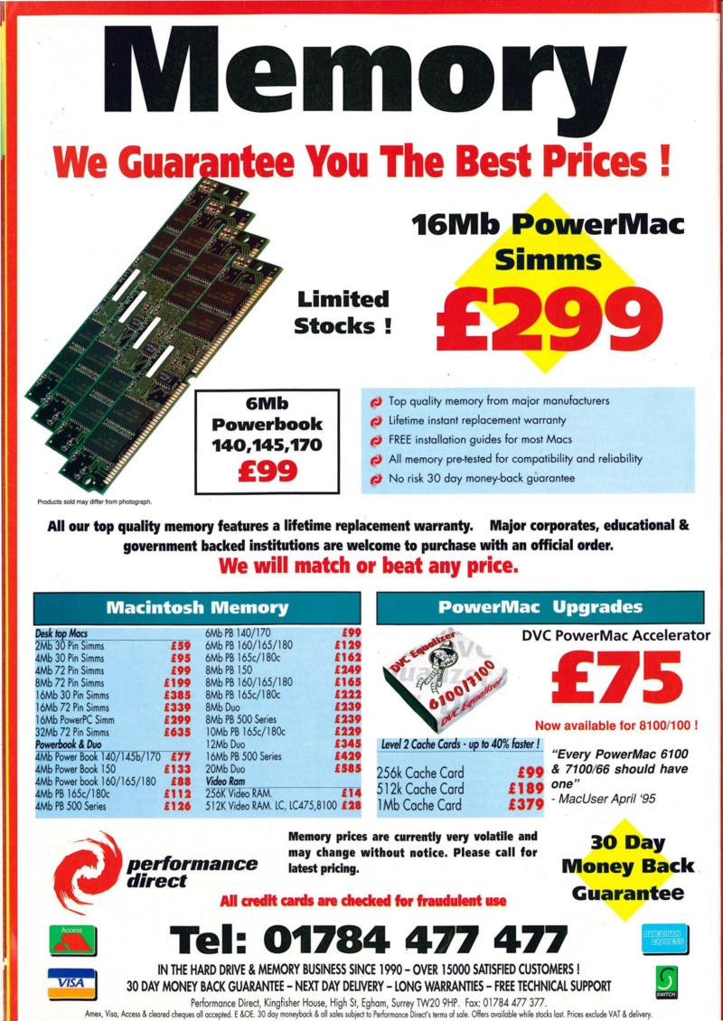 MacFormat 027 Aug. 95 — page 20