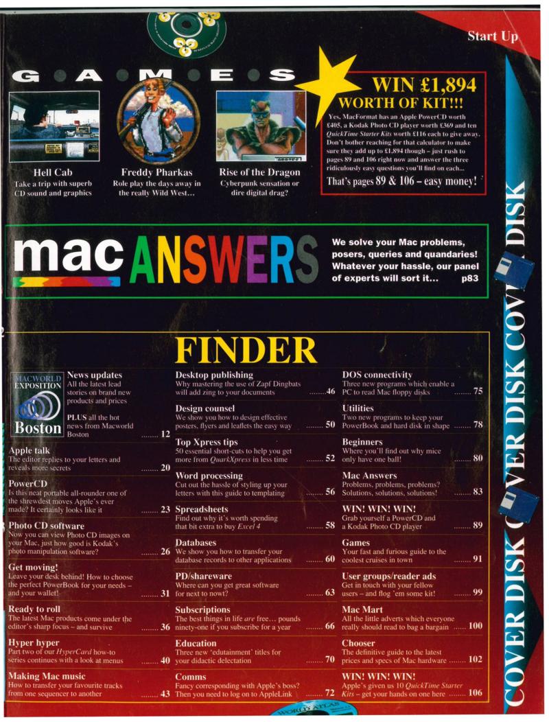 MacFormat 05 Oct. 1993 1600x1200 72dpi — page 5