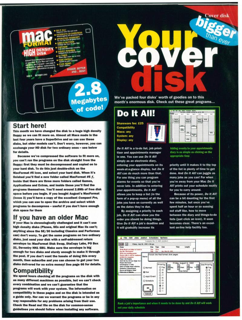 MacFormat 05 Oct. 1993 1600x1200 72dpi — page 7