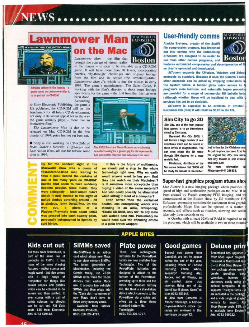 MacFormat 05 Oct. 1993 1600x1200 72dpi — page 16