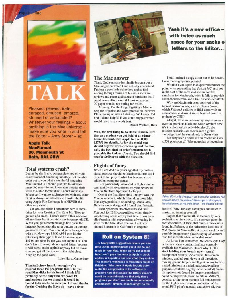 MacFormat 05 Oct. 1993 1600x1200 72dpi — page 20
