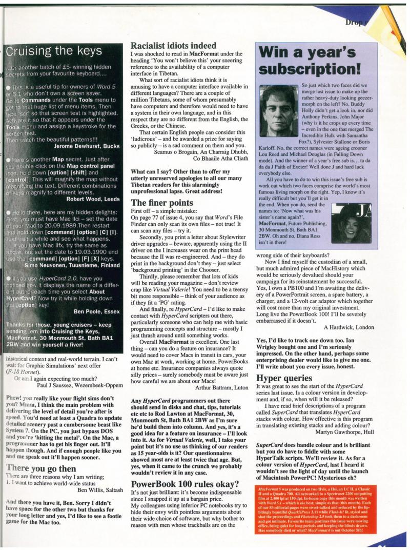 MacFormat 05 Oct. 1993 1600x1200 72dpi — page 21