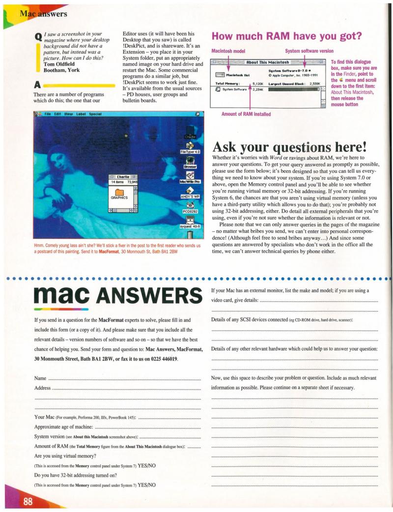 MacFormat 05 Oct. 1993 1600x1200 72dpi — page 88
