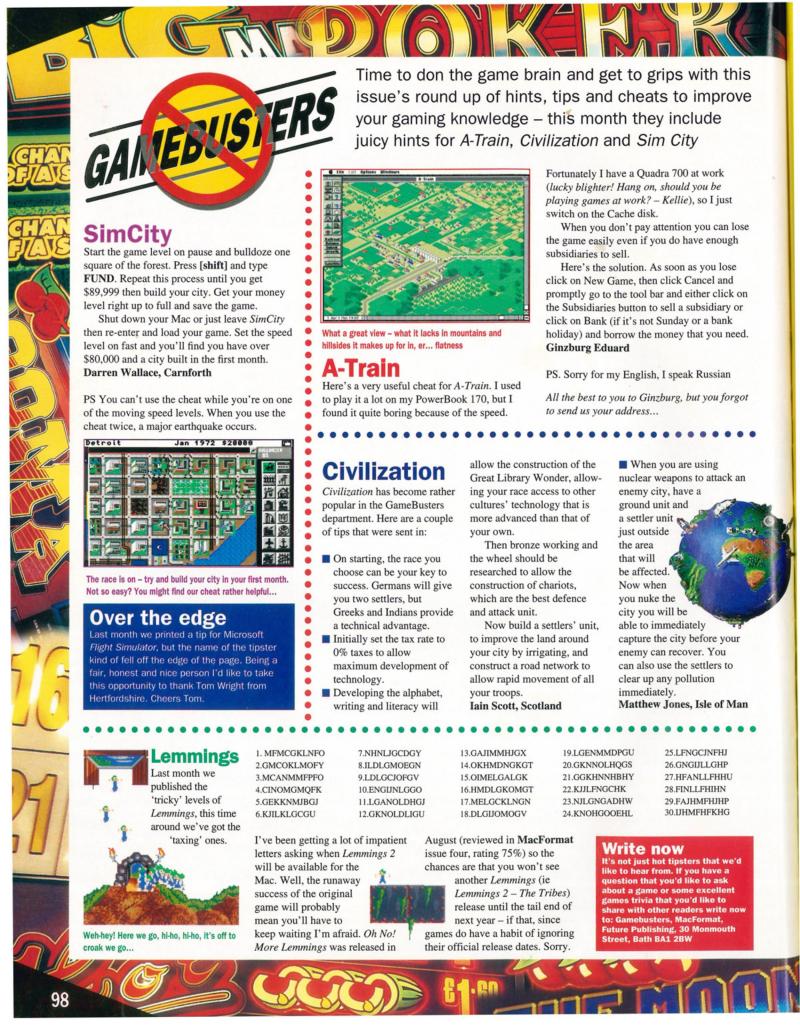 MacFormat 05 Oct. 1993 1600x1200 72dpi — page 98