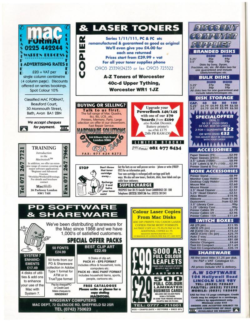 MacFormat 05 Oct. 1993 1600x1200 72dpi — page 100