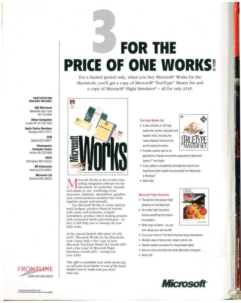 MacFormat 05 Oct. 1993 1600x1200 72dpi — page 108