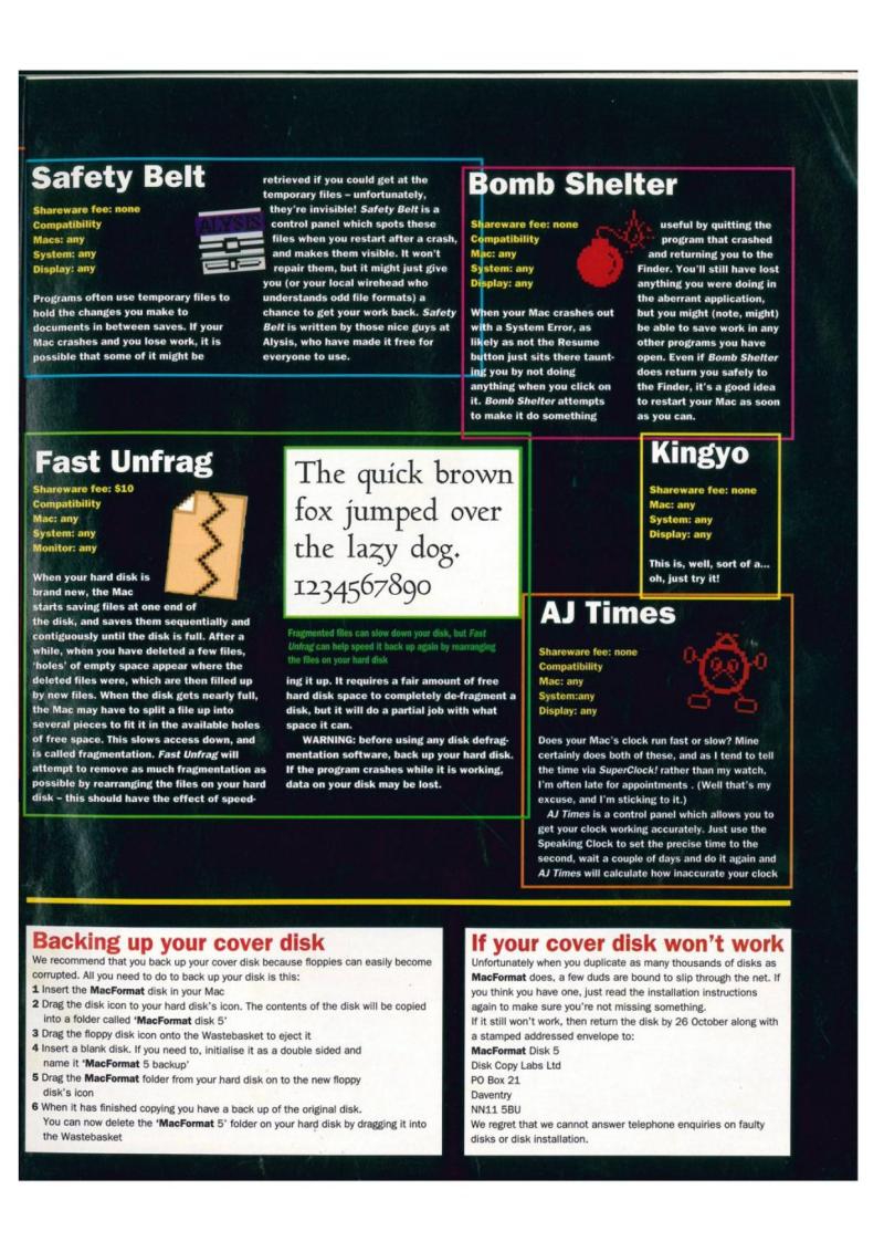 MacFormat 05 — page 9