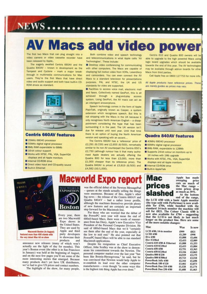 MacFormat 05 — page 12