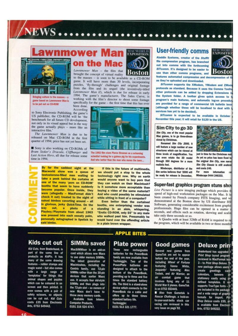 MacFormat 05 — page 16