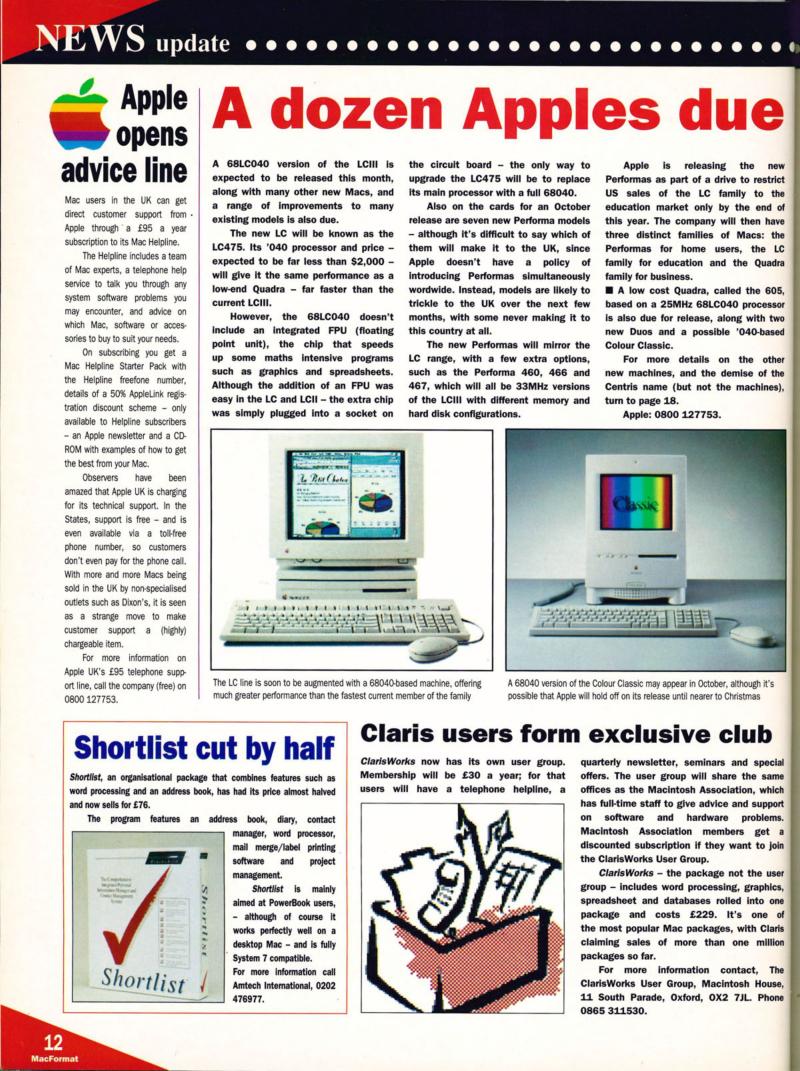 MacFormat 06 Nov. 93 1600x1200 72dpi — page 12