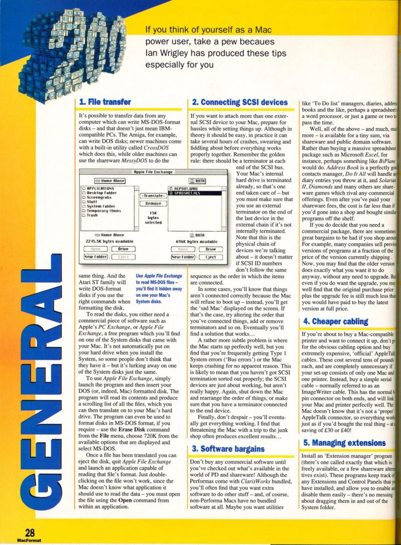 MacFormat 08 Jan. 1994 1600x1200 72dpi — page 28