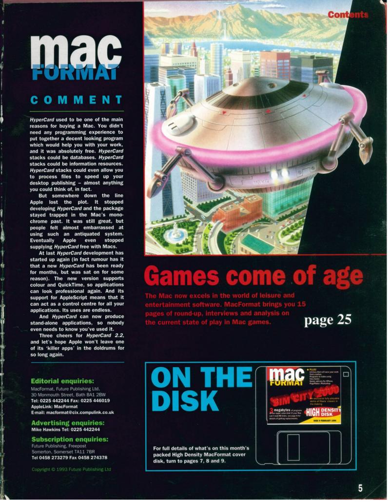 MacFormat 09 Feb. 94 1600x1200 72dpi — page 5