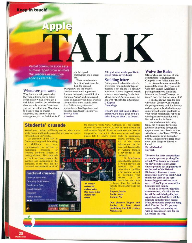 MacFormat 09 Feb. 94 1600x1200 72dpi — page 20