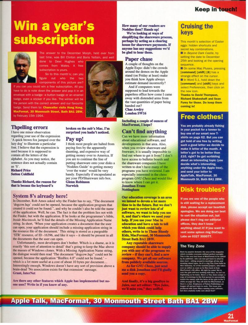 MacFormat 09 Feb. 94 1600x1200 72dpi — page 21