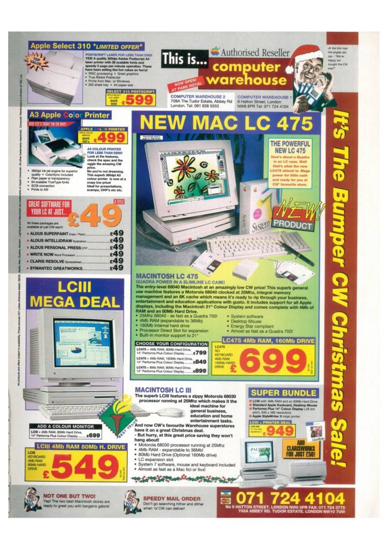 MacFormat 09 Feb94 — page 11