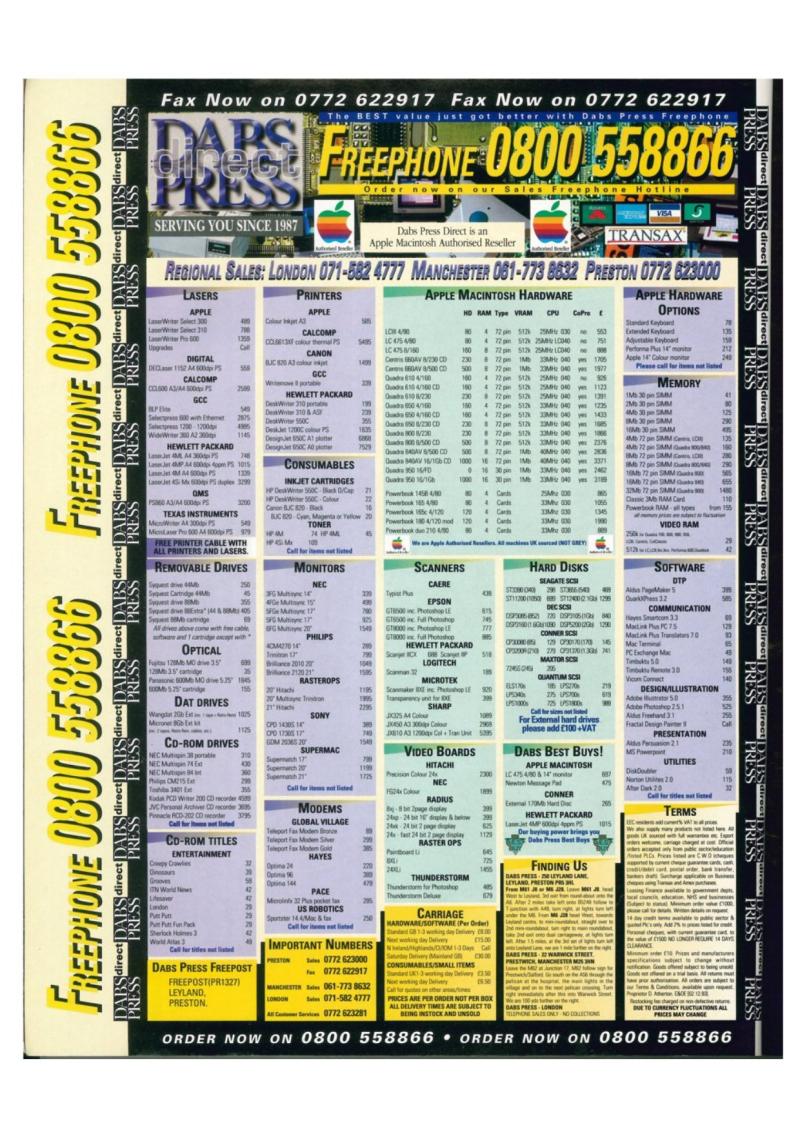 MacFormat 09 Feb94 — page 24