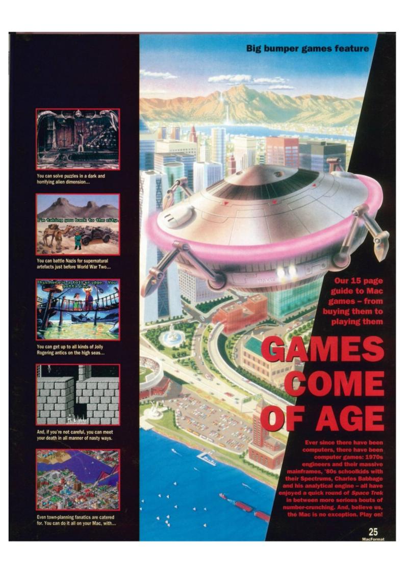 MacFormat 09 Feb94 — page 25