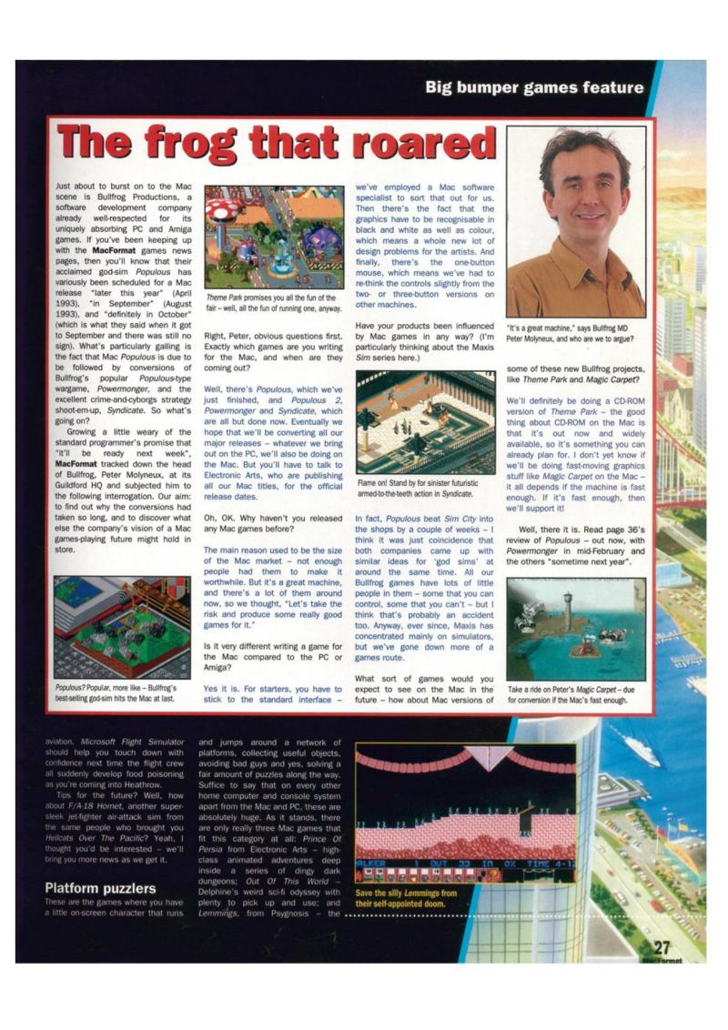 MacFormat 09 Feb94 — page 27