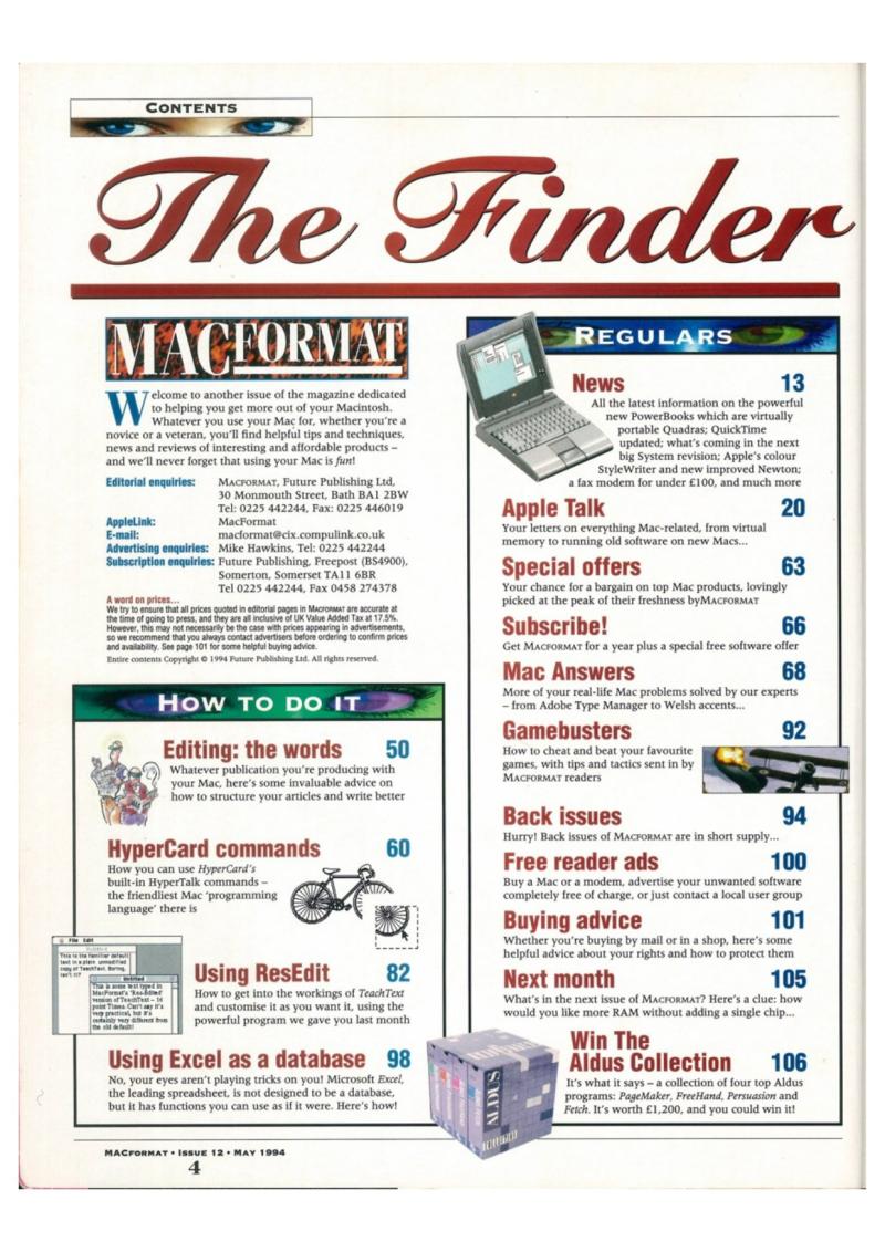 MacFormat 12 May94 — page 4