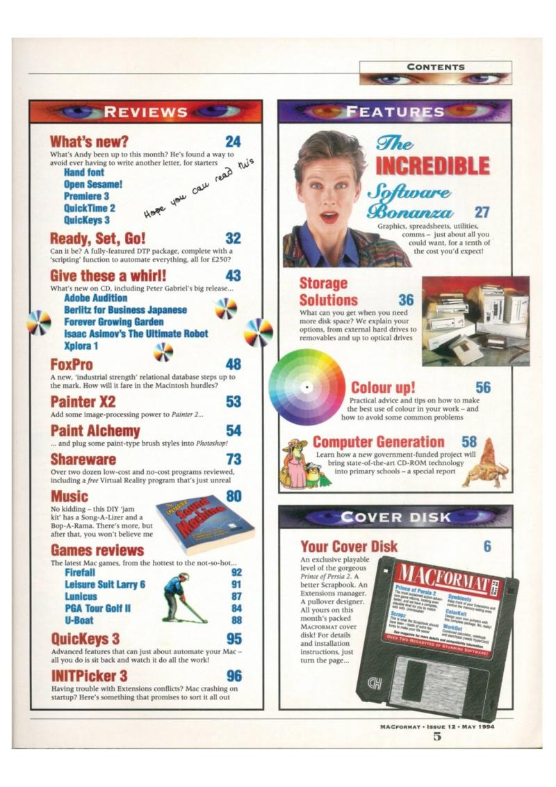 MacFormat 12 May94 — page 5