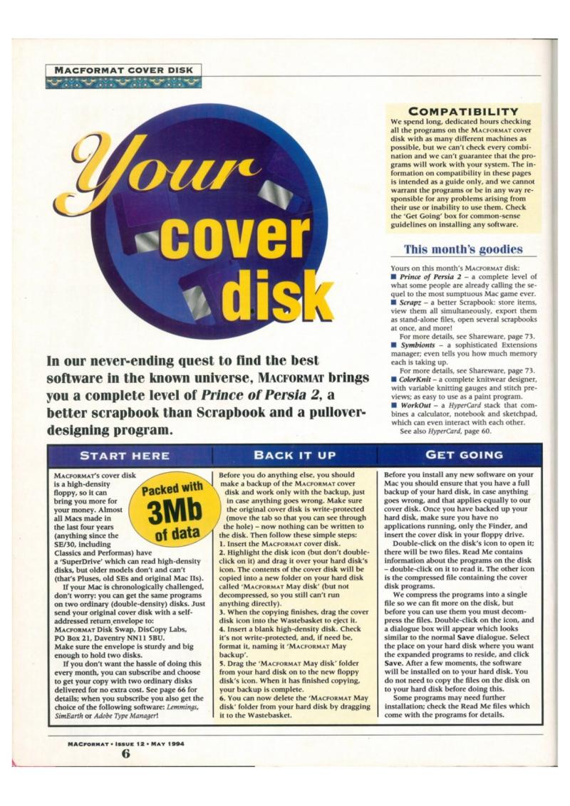 MacFormat 12 May94 — page 6