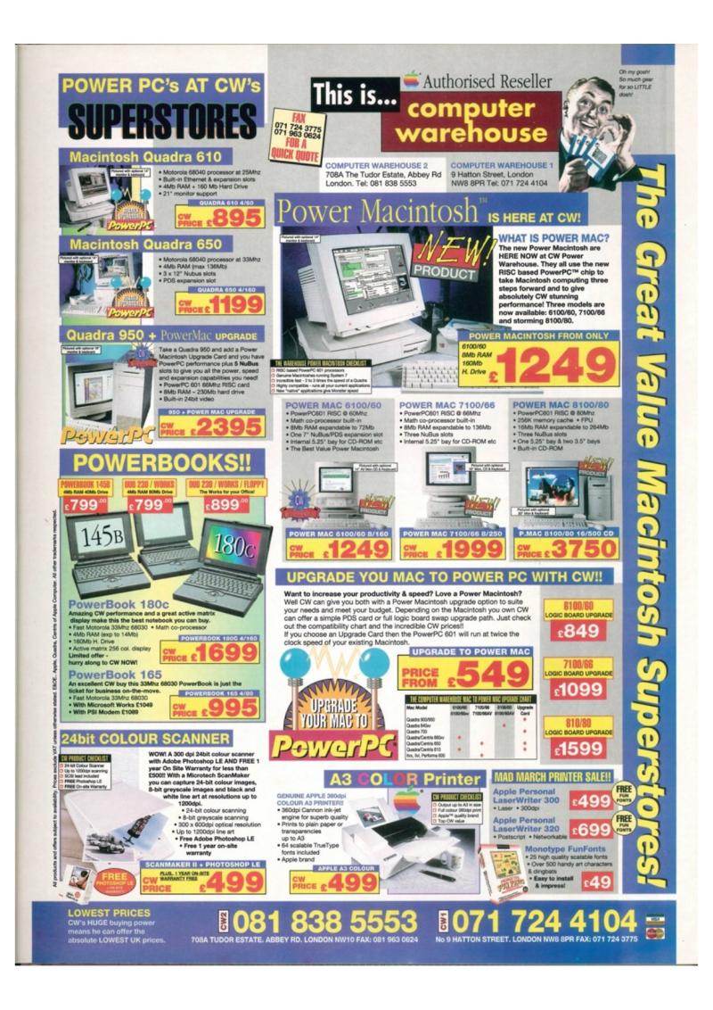 MacFormat 12 May94 — page 11
