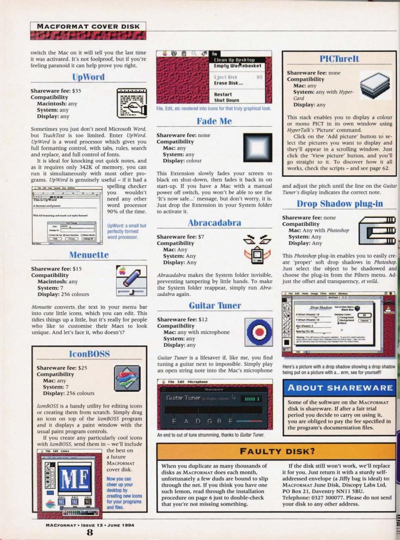 MacFormat 13 Jun. 1994 1606x1188 72dpi v2 — page 8