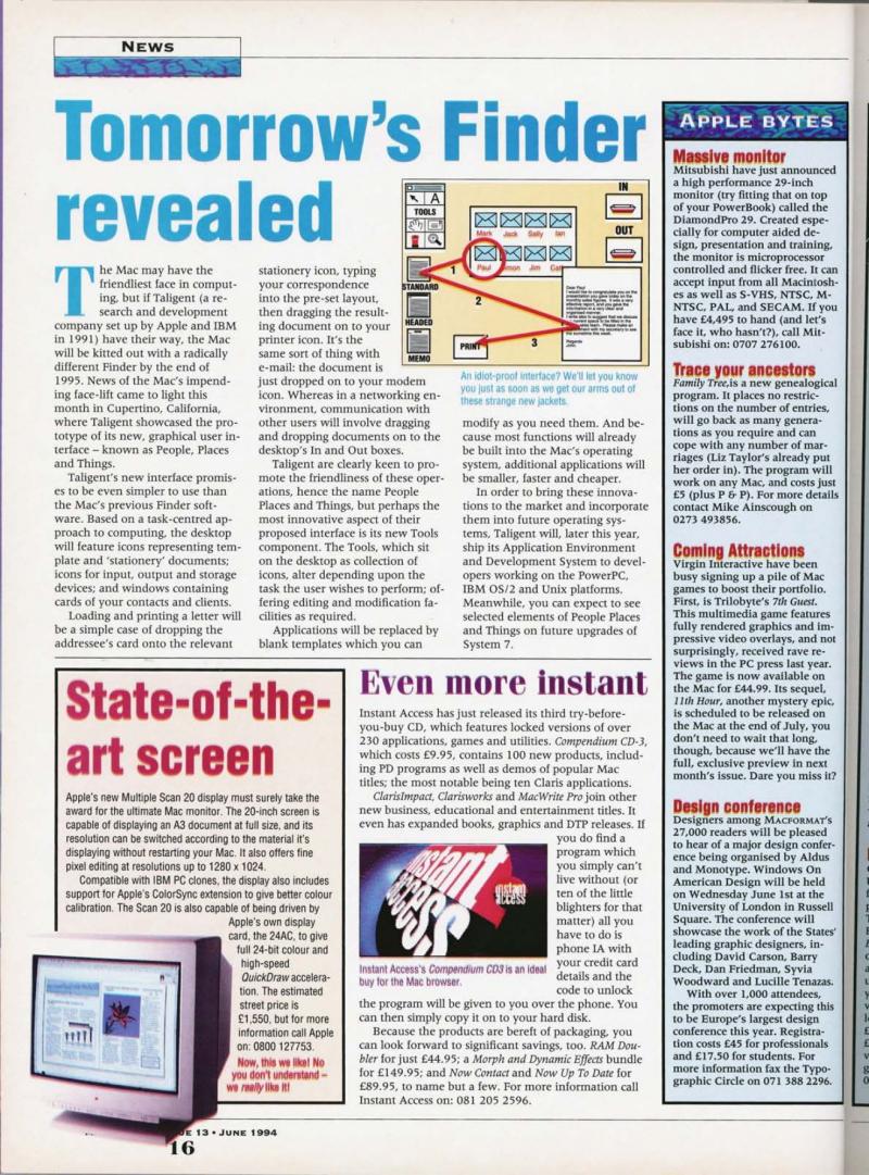 MacFormat 13 Jun. 1994 1606x1188 72dpi v2 — page 16