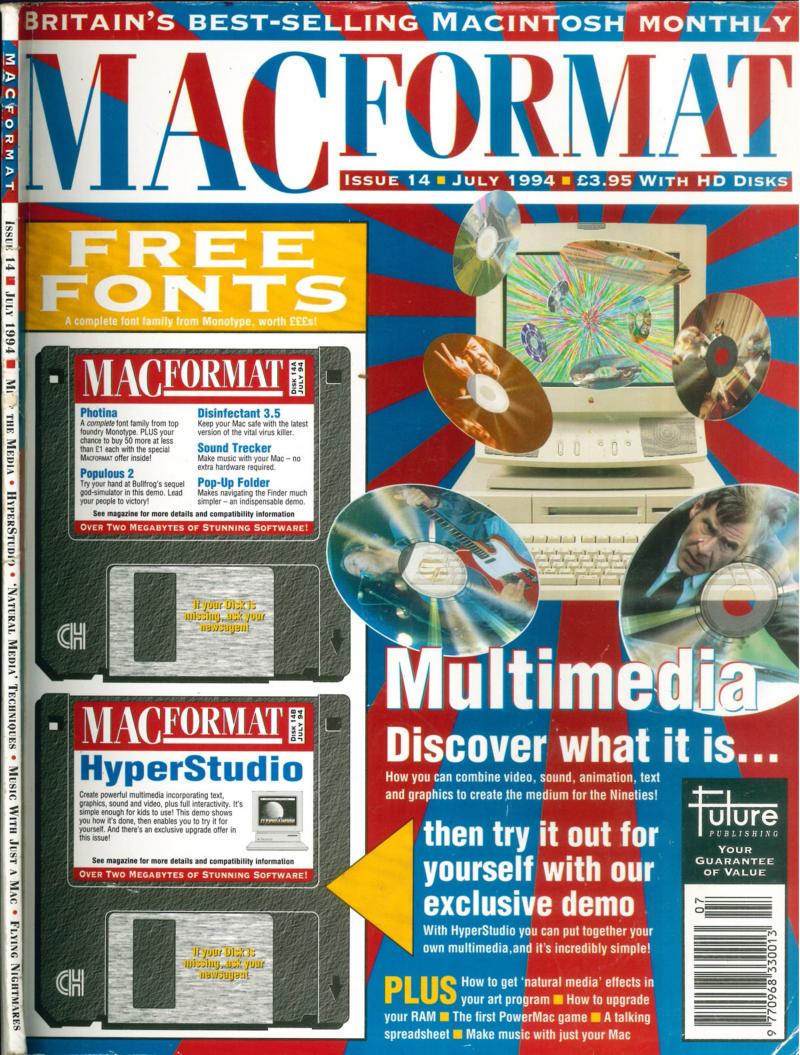 MacFormat 14 Jul. 94 1600x1200 72dpi — page 1
