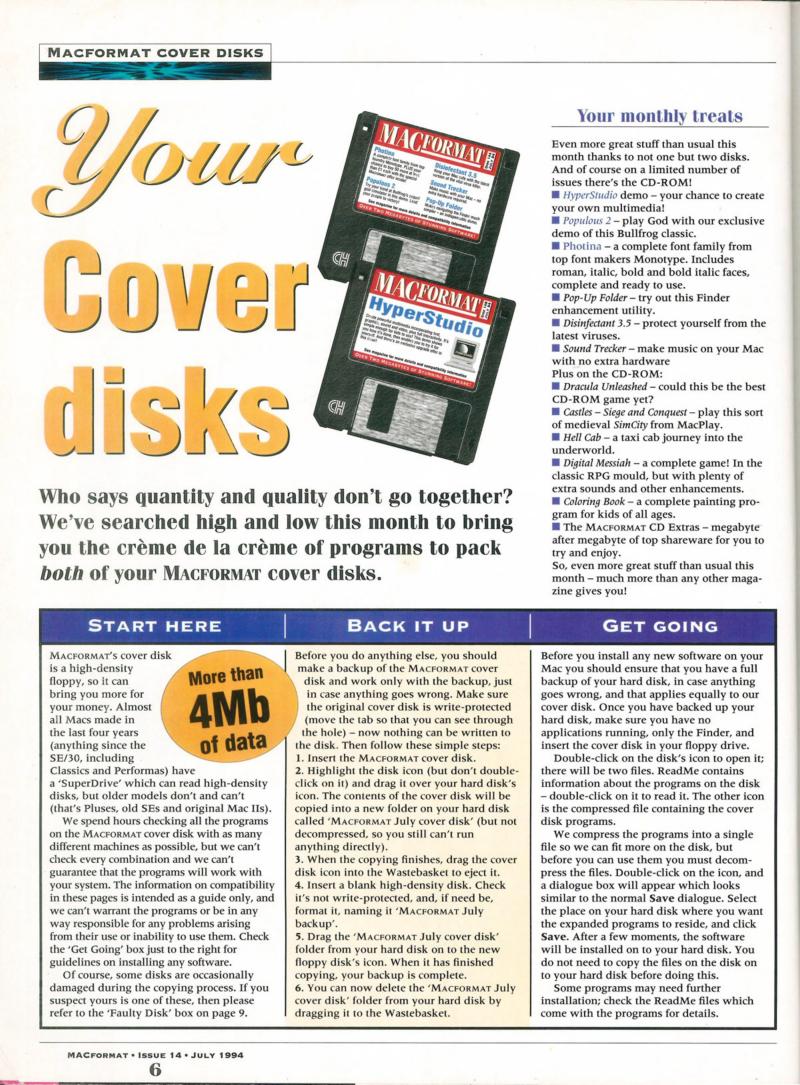 MacFormat 14 Jul. 94 1600x1200 72dpi — page 6