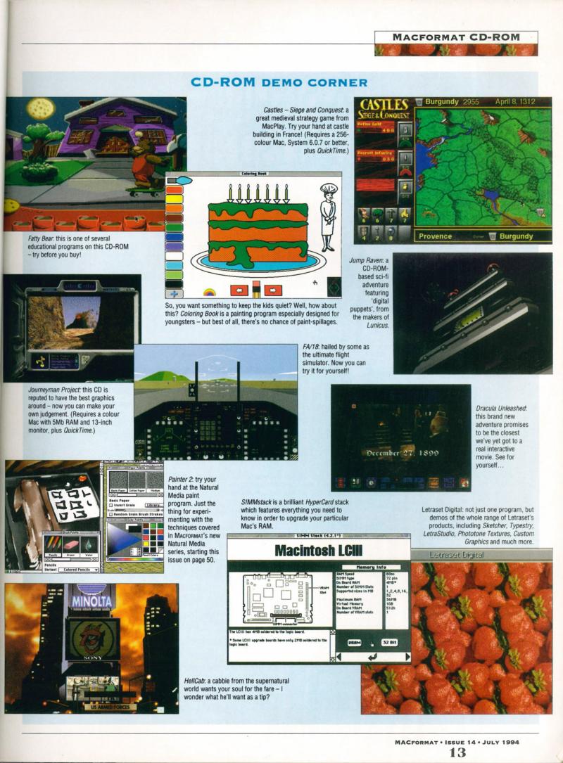 MacFormat 14 Jul. 94 1600x1200 72dpi — page 13