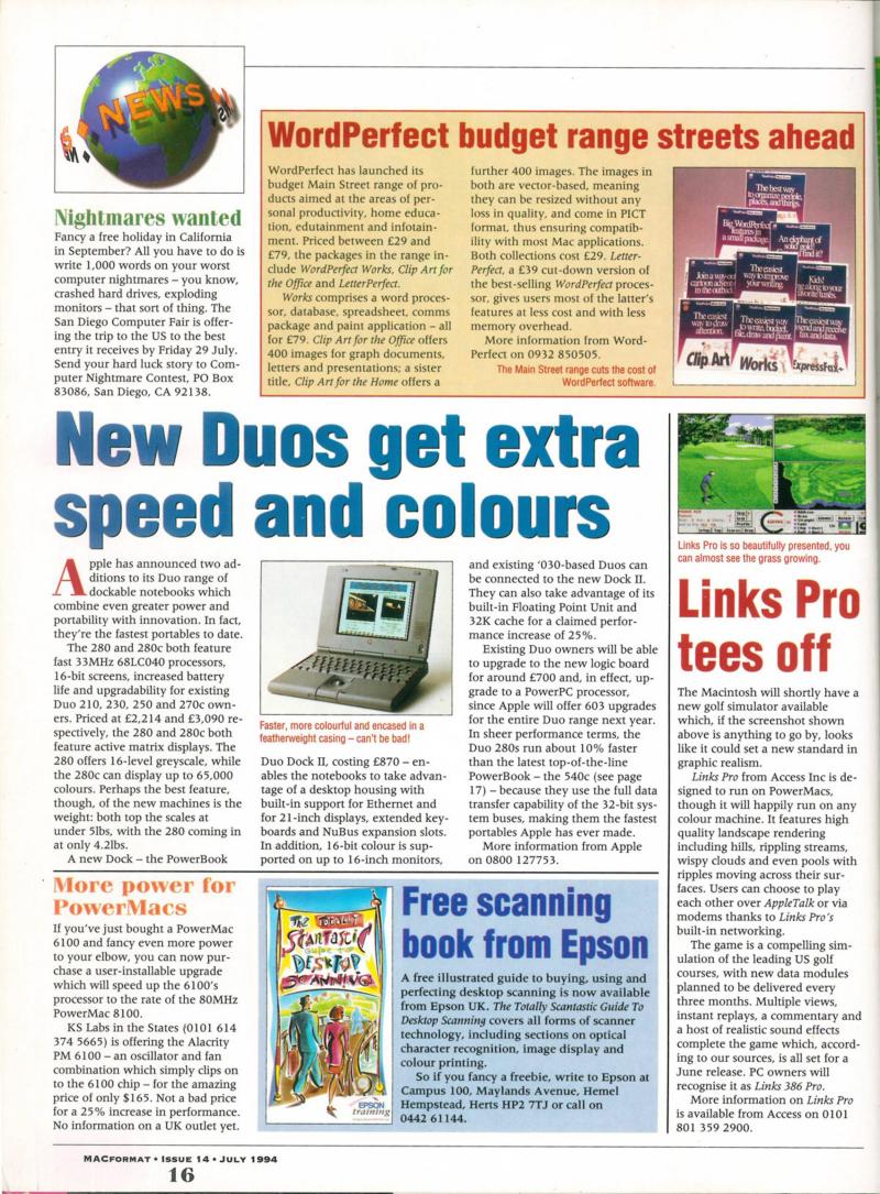 MacFormat 14 Jul. 94 1600x1200 72dpi — page 16