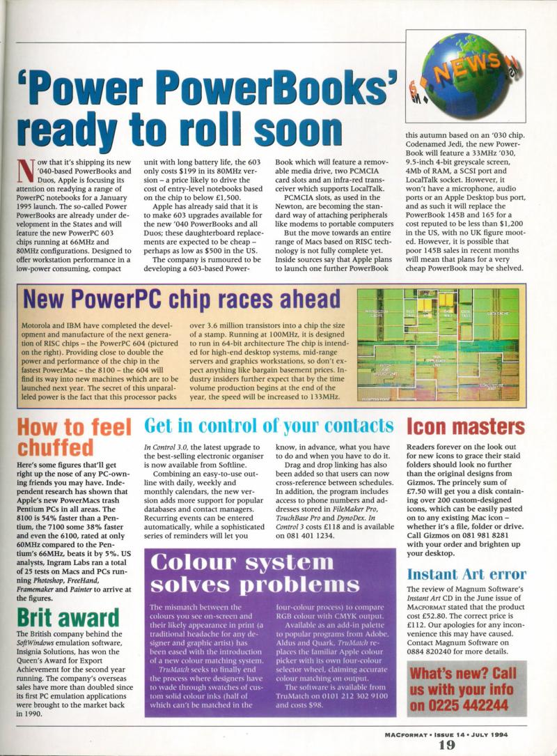 MacFormat 14 Jul. 94 1600x1200 72dpi — page 19