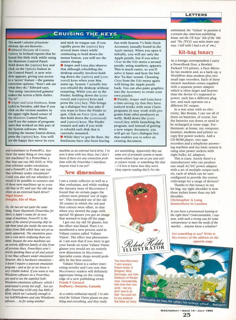 MacFormat 14 Jul. 94 1600x1200 72dpi — page 25