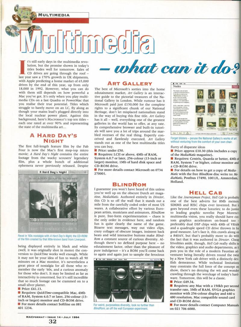 MacFormat 14 Jul. 94 1600x1200 72dpi — page 32