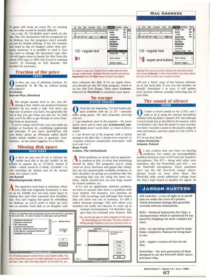MacFormat 14 Jul. 94 1600x1200 72dpi — page 67