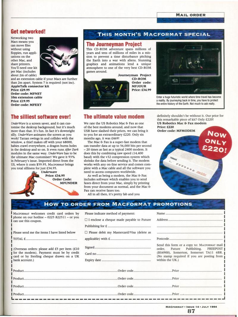 MacFormat 14 Jul. 94 1600x1200 72dpi — page 87